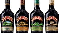 Alcohol white background bottles liquor Baileys