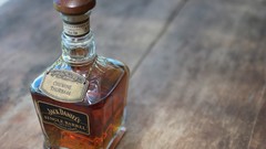 Alcohol Wood bottles whiskey jack daniels publicity single 