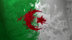 Algeria freedom Flags