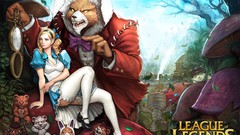 Alice in Wonderland forests amumu League of Legends teemo Annie 