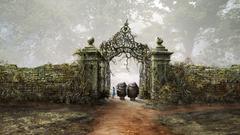 Alice in Wonderland gate
