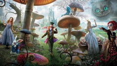 Alice in Wonderland White