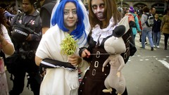 Alice in Wonderland zombies Zombie Walk