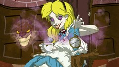 Alice Twisted Princess Alice in Wonderland cartoons artwork 