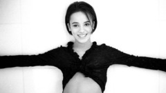 Alizée monochrome Simple Background