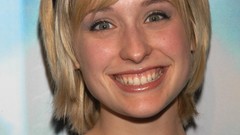 Allison Mack smiling