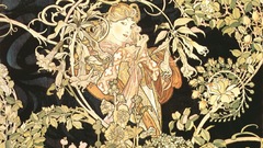 Alphonse Mucha lithograph