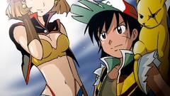 Alternative art earrings Anime