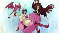 Amaimon hats demons chairs