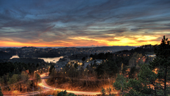 Amazing City view at