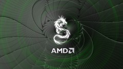 Amd Green abstract Dragons
