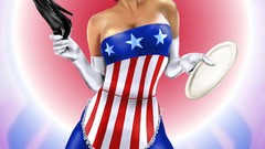 American Flag American USA The Tick