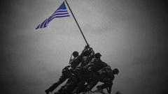 American Flag Flag Raising