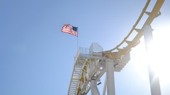 American Flag roller coasters