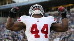 American Football muscles celebration nfl new york giants Ahmad 