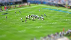 American Football tilt-shift