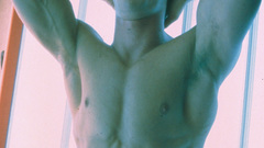 American Psycho Christian Bale patrick bateman tanning bed