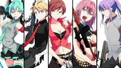 Ammunition twintails saliva shirts