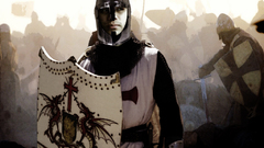 Amor battle cross knight