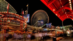 Amusement Park ferris wheels