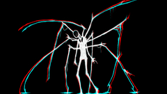 Anaglyph slenderman