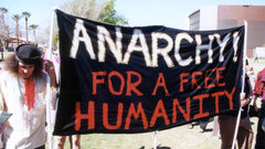 Anarchy protest