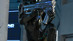 Andrew C. (Artist) render futuristic armor gun cgi futuristic