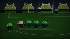 Android Terrain soccer football teams bugdroid
