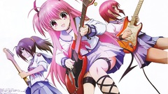 Angel beats bass guitars