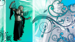 Angel Cards abstract shapes