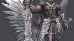 angel fantasy art giant warrior Fantasy Men