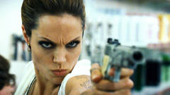 Angelina Jolie handguns Wanted