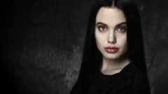 Angelina Jolie young colored
