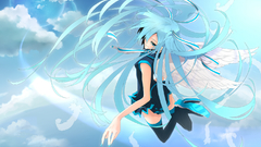 Angels clouds wings vocaloid