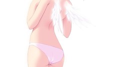 Angels panties pink hair