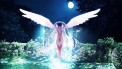 Angels water wings Trees