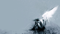 Angels wings artwork