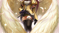 Angels wings redheads red