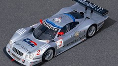 Angle Mercedes-Benz GTR Mercedes Benz CLK