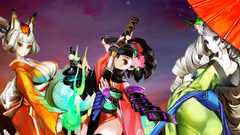 Animal ears kitsune Japanese