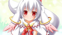 Animal ears red eyes