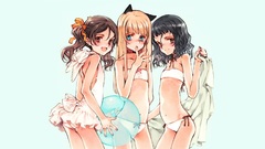 Animal ears Simple Background