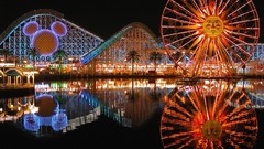 Animals boardwalk ferris wheels