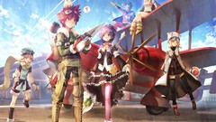 Animals clouds Aircraft weapons Birds feathers dress elves 