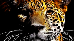 Animals Fractalius jaguars animal