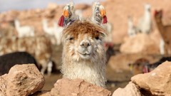Animals llama