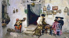 Animals Men Birds Dogs paintings restaurant guitars cityscapes 