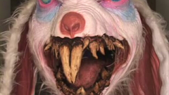 Animals Monsters rabbits fangs