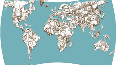 Animals panda bears rhinoceros