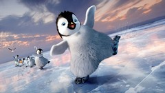 Animals Penguins cartoons Happy Feet animated